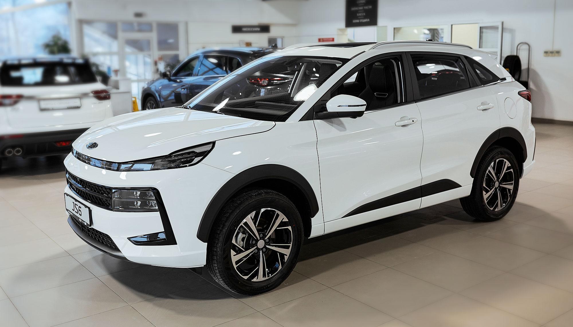 Купить кроссовер JAC JS6, комплектации и цены | Атлант-М Боровая