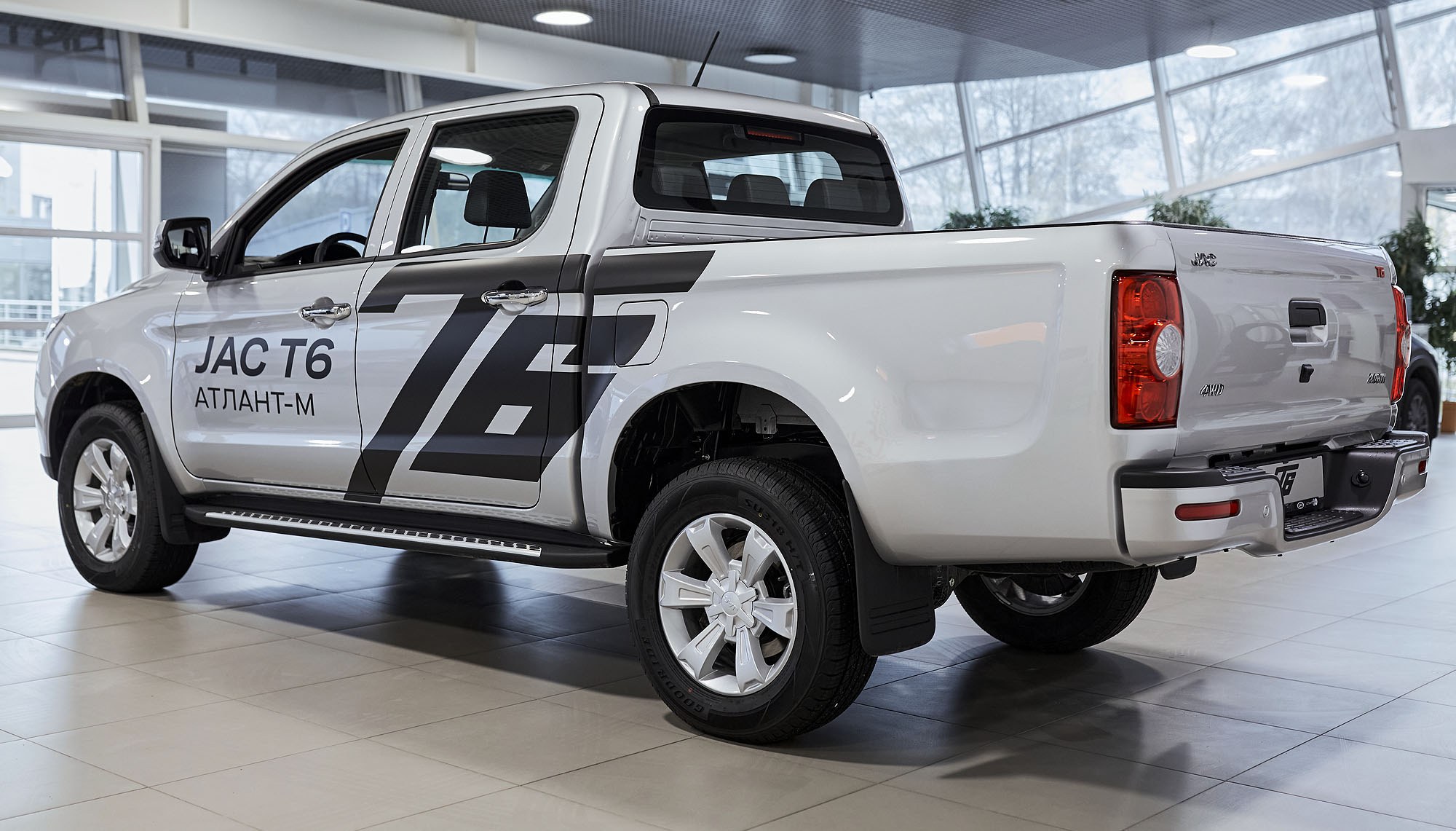 JAC T6 пикап купить у официального дилера, автомобиль Джак Т6 цена