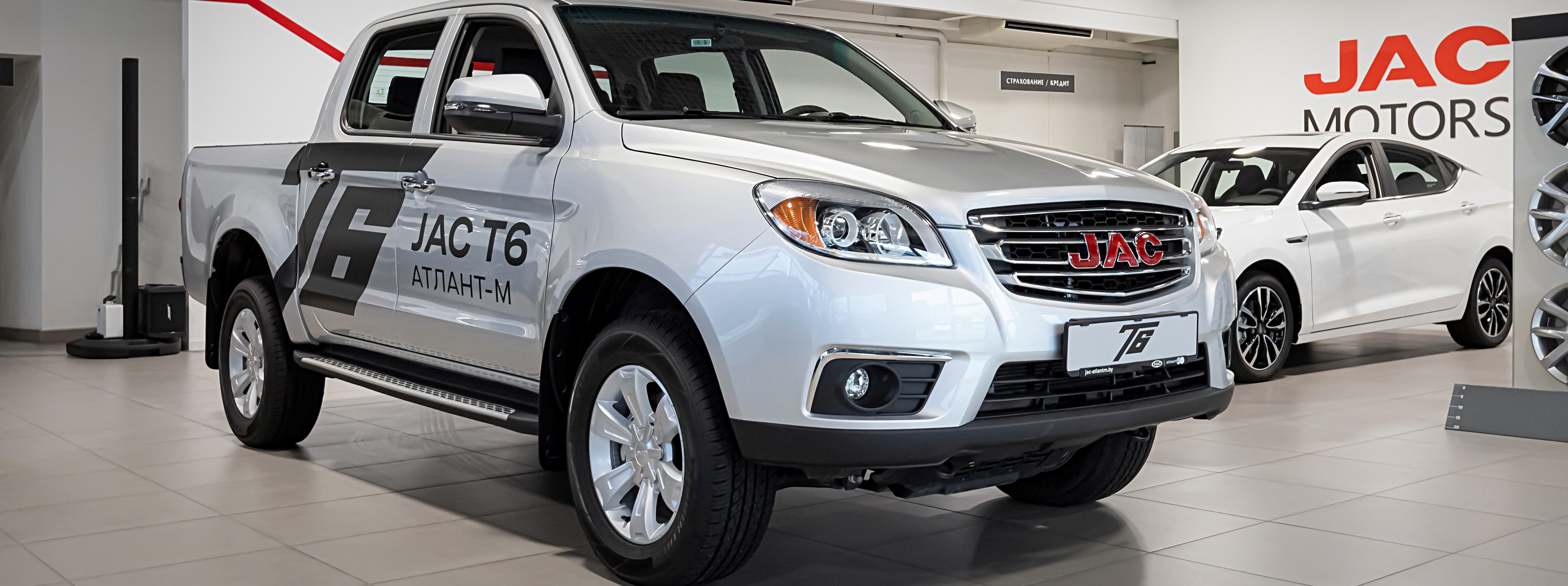 среднеразмерный пикап JAC T6